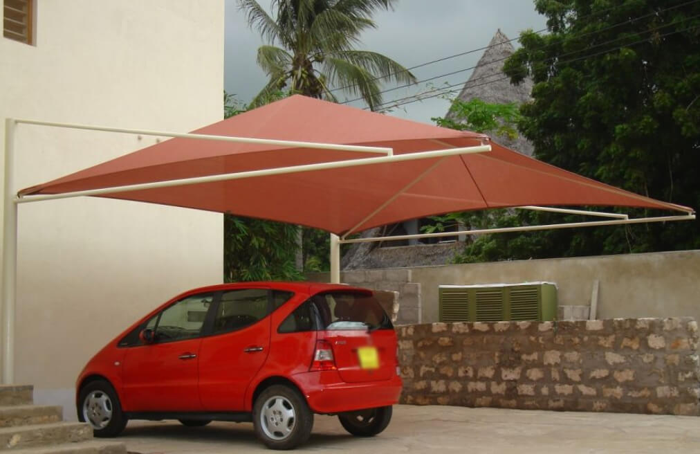 Como fazer uma Garagem de Lona