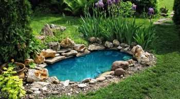 aprenda como fazer lago artificial com lona