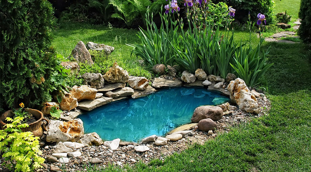 aprenda como fazer lago artificial com lona