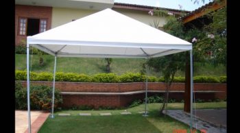 Como fazer uma tenda de lona